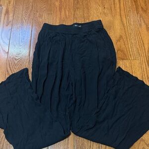 Volcom Black Elastic Waist Pants